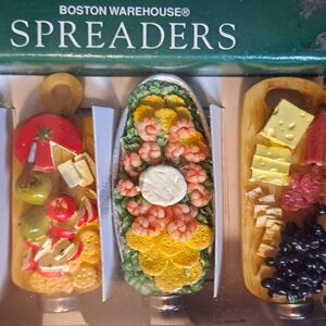 Boston Warehouse Cheese Spreaders Set